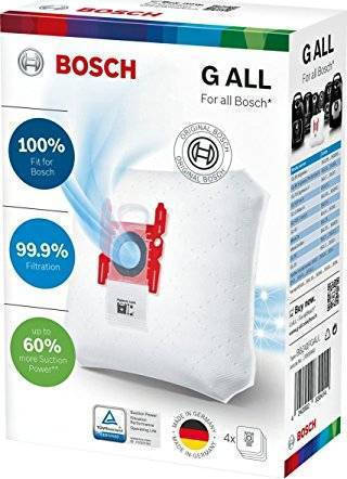 Bosch BBZ41FGALL Σακούλες για Ηλεκτρικές Σκούπες Bosch Τύπου G Bosch-Siemens