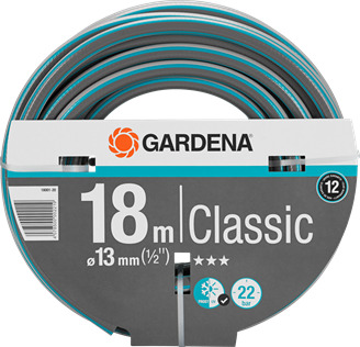 Gardena Classic Hose 13mm 1/2 18m Λάστιχο Ποτίσματος (18002-20)