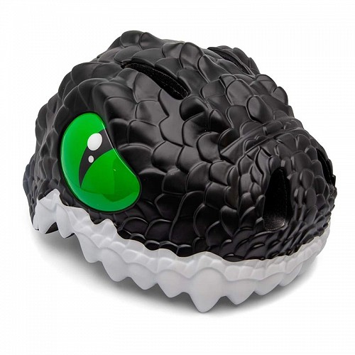 Crazy Safety Παιδικό Κράνος Με Ζωάκια - Dragon Black Φ49-55cm NSH-100201-01-01