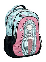 Back Me Up Τσάντα Πλάτης Δημοτικού Οβάλ Mermaid 357-18031