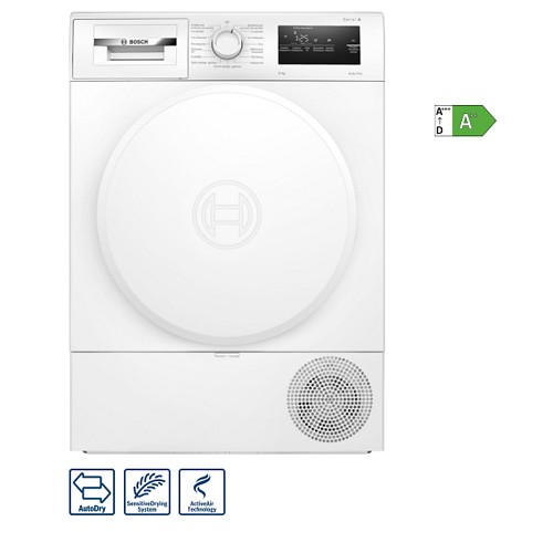 Bosch Στεγνωτήριο Ρούχων WTH83208GR 8Kg με Αντλία θερμότητας