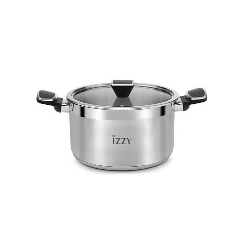 Izzy Top Chef Βαθιά Ανοξείδωτη Κατσαρόλα 24cm 225020