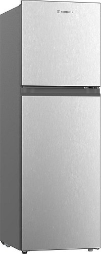 Morris Ψυγείο Δίπορτο 190lt Total NoFrost Υ149xΠ48.8xΒ57.3εκ. Inox T72187ETN