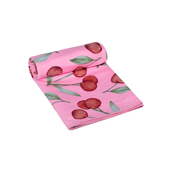 ESTIA ΠΕΤΣΕΤΑ ΘΑΛΑΣΣΗΣ MICROFIBER ΜΕ ΤΣΑΝΤΑΚΙ CHERRY ROSE 01-44527