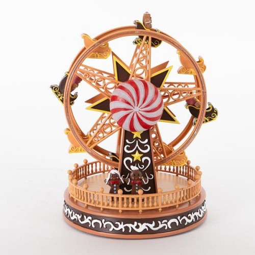 EUROLAMP ΡΟΔΑ ΛΟΥΝΑ ΠΑΡΚ, CANDY, ΜΕ ΜΕΤΑΣΧΗΜΑΤΙΣΤΗ, ΜΕ ΜΟΥΣΙΚΗ ΚΑΙ ΚΙΝΗΣΗ, 18x18x23,5cm 600-46323