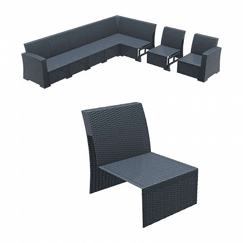 Zougris MONACO DARK GREY ΕΠΕΚΤΑΣΗ ΚΑΡΕΚΛΑ ΠΟΛ/ΝΙΟΥ 53.0154